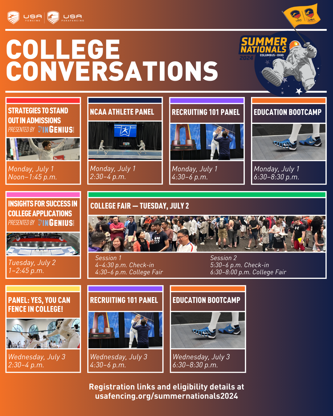 USA Fencing USA Fencing National Championships & July Challenge